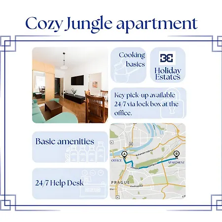 Apartament Cozy Jungle Praga