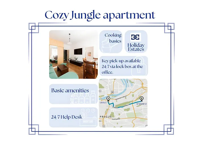 アパート Cozy Jungle プラハ